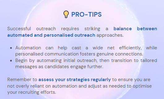 Pro Tips to Automate and Personalise Recruitment Campaigns and Outreach